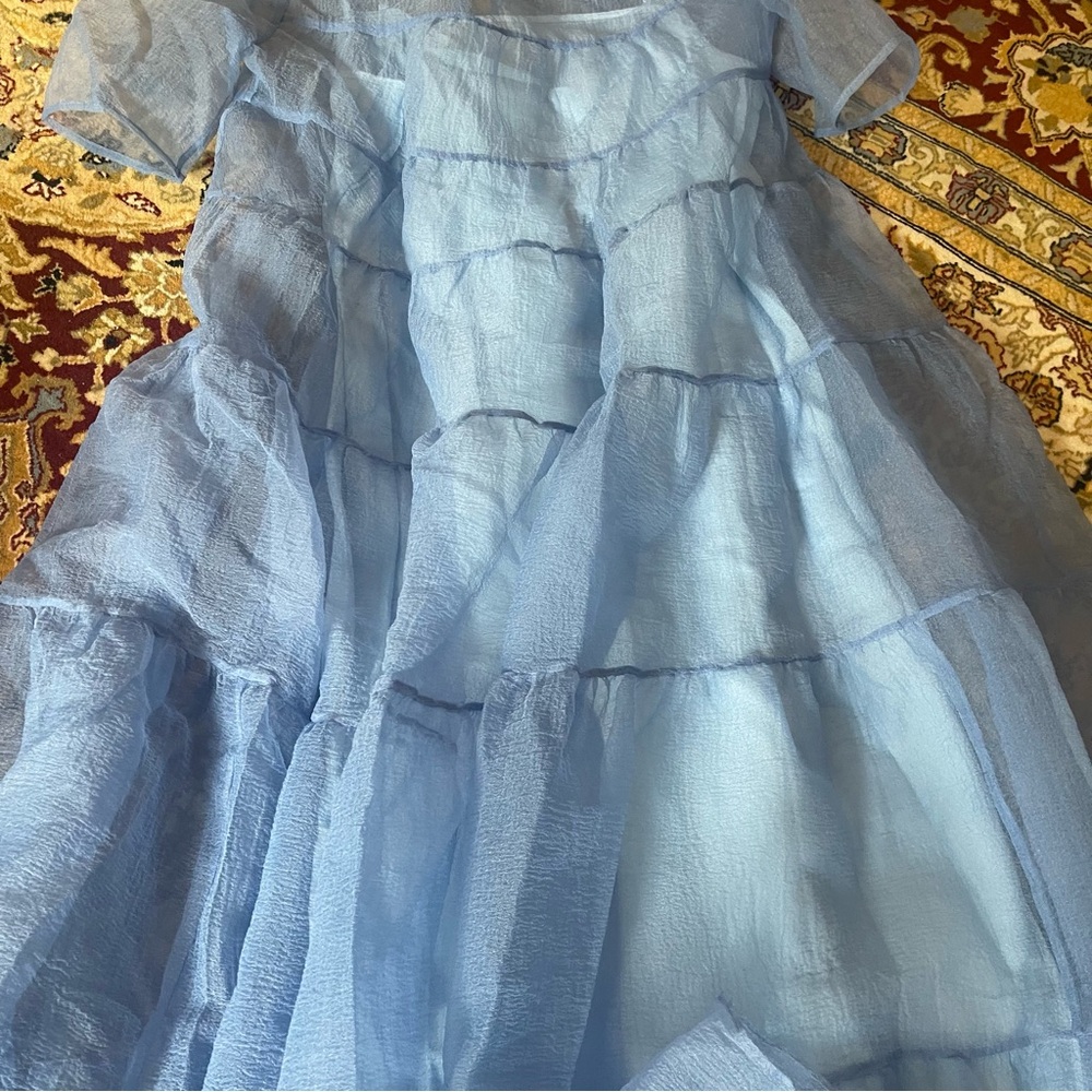 STAUD Light Blue Maxi Dress - Picture 7 of 13